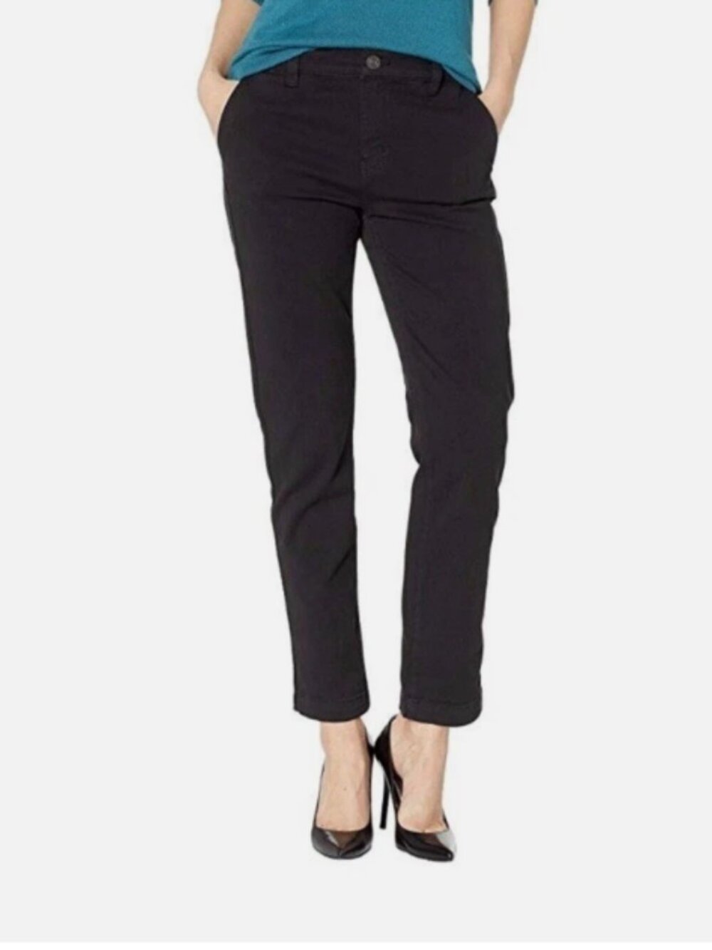 Current/Elliott The Confidant Black Slim Chinos Sz. 31 Retail $198